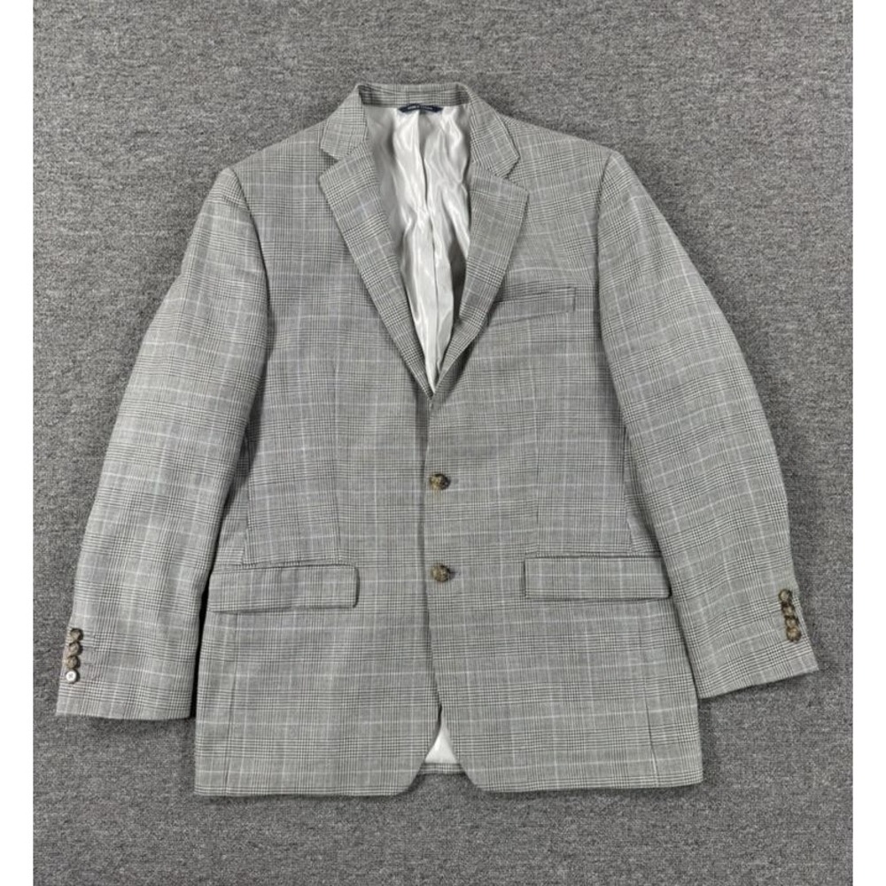 Ralph Lauren Gray Glen Plaid Sport Coat